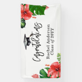 Das lebendige Tropical Monstera Abschluss Banner (Vertikal)