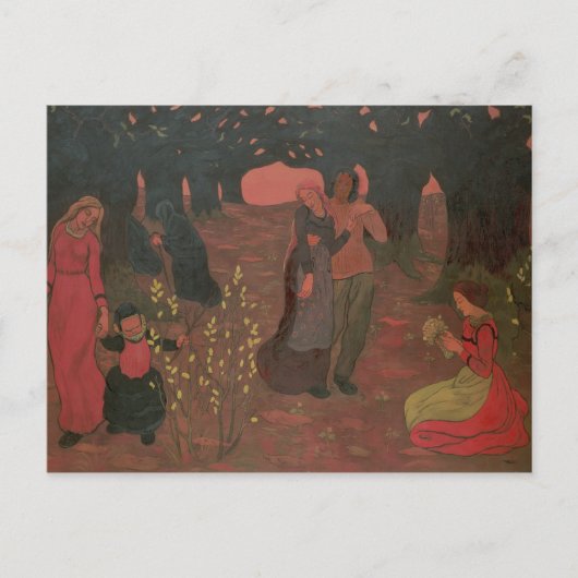 Das Lebensalter von 1892 Postkarte (Vorderseite)