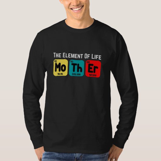 Das Lebenselement ist der Muttertag T-Shirt (Vorderseite)