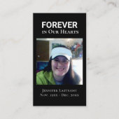 Das Lebensgefühl eines Fotos Visitenkarte (Vorderseite)