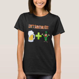 Das lebenslange Bierkit und das Design der Kobolde T-Shirt