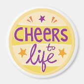 Das Lebensmagnet Magnet (Vorne)