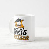 Das Lebewesen-Uni des Lokis beidhändig Kaffeetasse (Vorderseite Links)