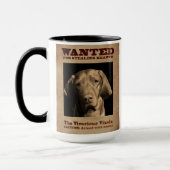 Das lebhafte Vizsla Tasse (Links)