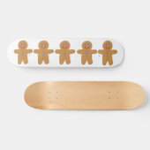 Das Lebkuchen-Mann-Skateboard Skateboard (Horizontal)
