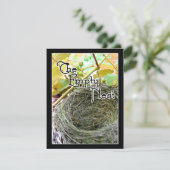 Das leere Nest Einladung (Stehend Vorderseite)