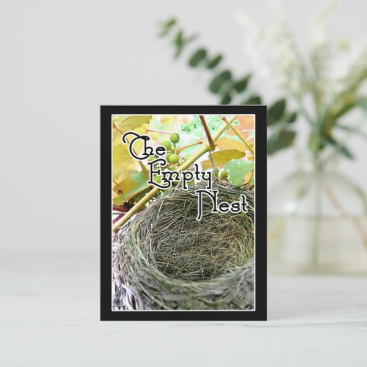 Das leere Nest Einladung (Stehend Vorderseite)