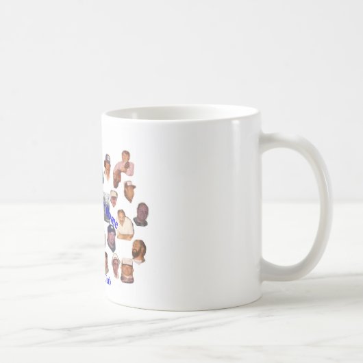 Das Legands der glücklichen Zuhause-Tasse Kaffeetasse (Rechts)