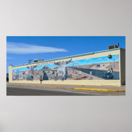 "Das legendäre Straßenmuseum, Route 66, Tucumcari Poster