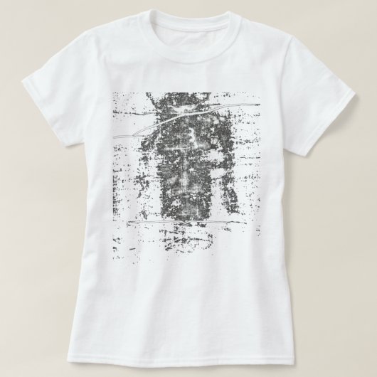 Das Leichenbart Turins Heiliges Antlitz Jesu T-Shirt (Design vorne)