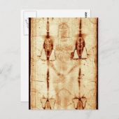 Das Leichnam Turins Postkarte (Vorne/Hinten)