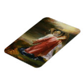 Das Leid im Garten, 1858 (Öl auf Tafel) Magnet (Linke Seite)