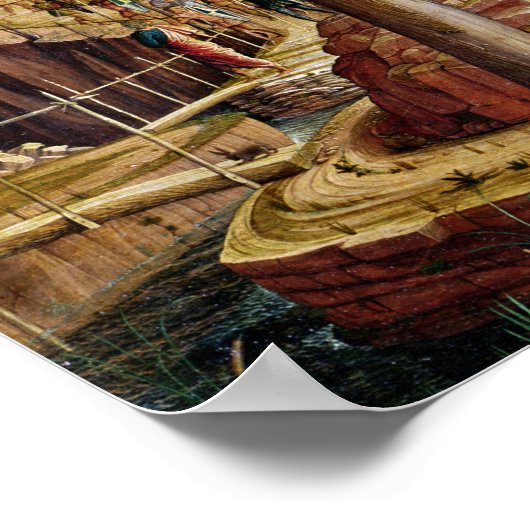 Das Leid im Garten Poster (Ecke)