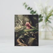 Das Leid im Garten Postkarte (Stehend Vorderseite)