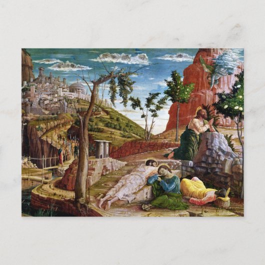 Das Leid im Garten Postkarte (Vorderseite)