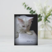 Das Leid Postkarte (Stehend Vorderseite)