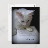 Das Leid Postkarte (Vorne/Hinten)