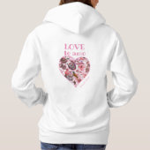 Das leidenschaftliche, gehobene Sweatshirt für Fra (Rückseite)