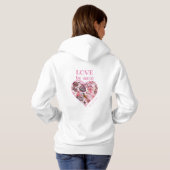 Das leidenschaftliche, gehobene Sweatshirt für Fra (Schwarz voll)