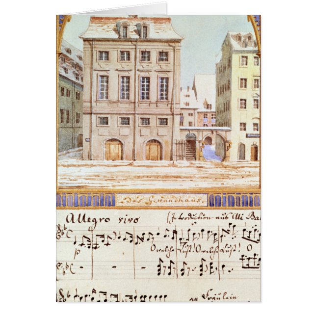Das Leipzig Gewandhaus (Vorne)