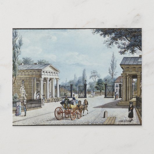 Das Leipziger Tor, Berlin Postkarte (Vorderseite)
