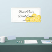 Das Lemon Spritz Brautparty Custom Party Sign Banner (Messe)