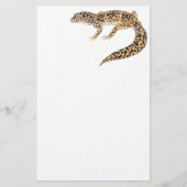 Das Leopardgecko-Briefpapier Briefpapier (Vorderseite)