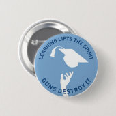 Das Lernen hebt den Geist an Button (Vorne & Hinten)