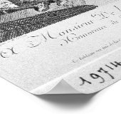 Das Lesen der Bibel Poster (Ecke)