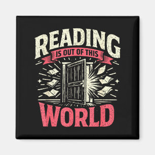 Das Lesen von Fantasy- und humorvollen Büchern ist Magnet