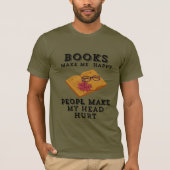 Das Lesen von Retreat-Büchern im Herbst macht mich T-Shirt (Vorderseite)