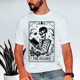 Das Leser-Tarot-Skelett T-Shirt