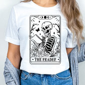 Das Leser-Tarot-Skelett T-Shirt