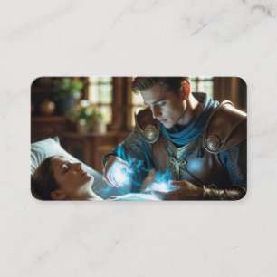 Das Lesezeichen der heilenden Touch Visitenkarte