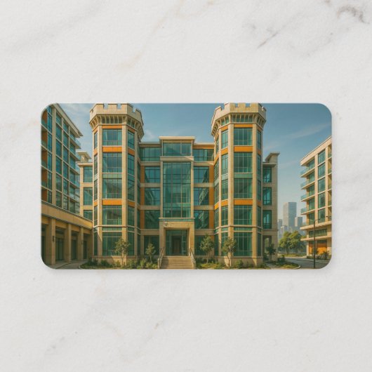 Das Lesezeichen der KristallZitadelle Visitenkarte (Vorderseite)