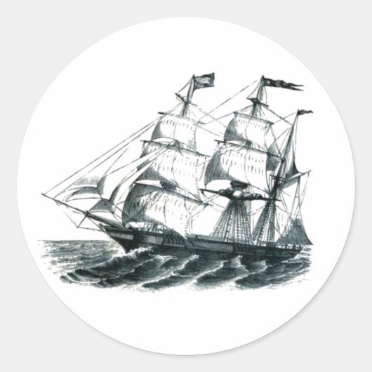Das Lesezeichen "Florida" Runder Aufkleber (Vorderseite)