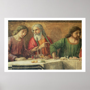 Das letzte Abendessen, 1480 (Fresko) (Detail von Poster