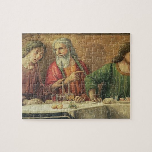Das letzte Abendessen, 1480 (Fresko) (Detail von Puzzle (Horizontal)