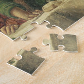 Das letzte Abendessen, 1480 (Fresko) (Detail von Puzzle (Seite)