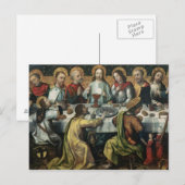 Das letzte Abendessen, 1482 Postkarte (Vorne/Hinten)