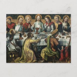 Das letzte Abendessen, 1482 Postkarte
