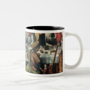 Das letzte Abendessen, 1482 Zweifarbige Tasse