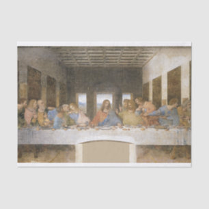 Das letzte Abendessen, 1494-1498 von Leonardo da V Seidenpapier