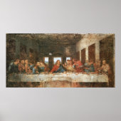 Das letzte Abendessen, 1495-1997, Leonardo da Vinc Poster (Vorne)