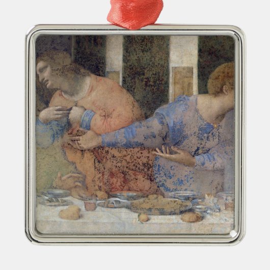 Das letzte Abendessen, 1495-97 2 Silbernes Ornament (Vorne)
