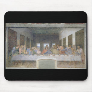 Das letzte Abendessen, 1495-97 (Fresko) Mousepad