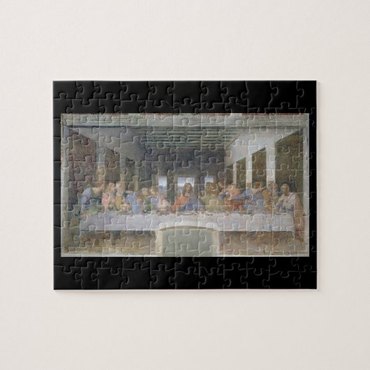 Das letzte Abendessen, 1495-97 (Fresko) Puzzle (Horizontal)