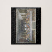 Das letzte Abendessen, 1495-97 (Fresko) Puzzle (Vertikal)