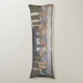 Das letzte Abendessen, 1495-97 (Fresko) Seitenschläferkissen (Vorderseite Vertikal)