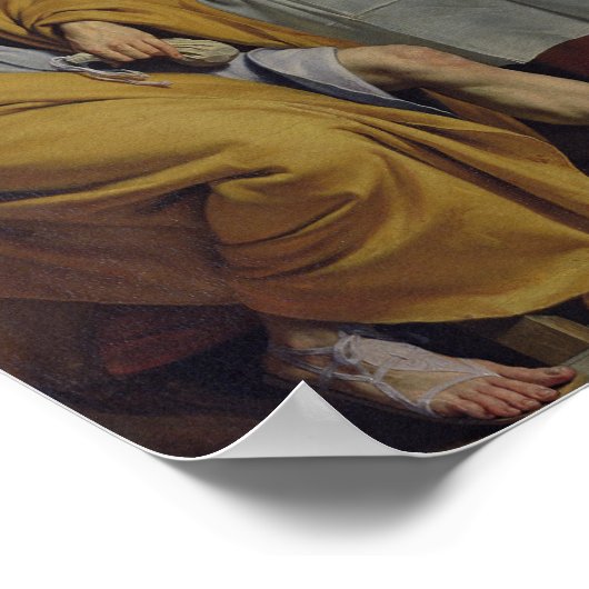 Das letzte Abendessen, 1648 Poster (Ecke)